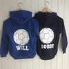 Boys' Football Personalised Activity Hoodie (3 colours available)