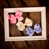 Boutique Hair Bows -Solid colours- Neutral Shades tan ivory beige
