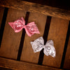 Girls Sequin Boutique Cheer Hair Bows & Bobbles (7 colours)