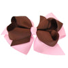 Pack of 10 Two Tone Hair Bow Medium - Perfect for Party Bag Fillers
