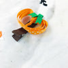 Pumpkin Halloween Hair Clip