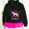Girls' Unicorn Personalised Hoodie - 7 colours - Personalised Name or Slogan