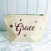 Sparkle Heart Make Up Toiletries Bag - Perfect Gift for Girls Mums & Friends