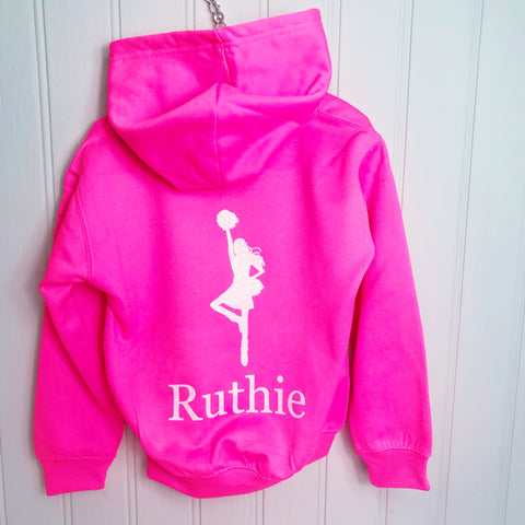 Personalised hot sale girls hoodie