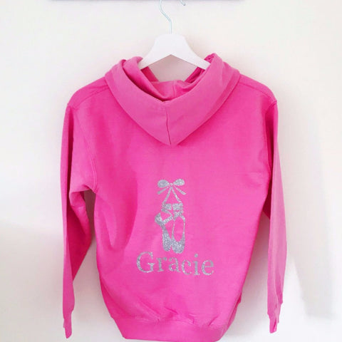 girls personalised hoodie for dance, personalised hoodie for gymnastics, ice skating hoodie for girls, horseriding hoodie personalised for girls, unicorn personalised hoodie for girls, personalised gifts for girls, personalised hoodies for girls