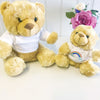 Cheerful Rainbow Personalised Candy Teddy Bear