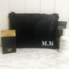 NEW Mens Personalised Traditional Wash,Toiletries & Grooming Bag - Perfect for Birthdays and Fathers Day - 2 Colour Ways