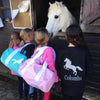 Girls' Horseriding Personalised Activity Bag - (5 colours available)