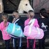 Girls' Horseriding Personalised Activity Bag - (5 colours available)