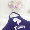 Unicorn Childrens Personalised Apron