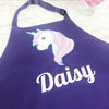 Unicorn Childrens Personalised Apron