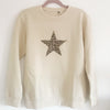 Limited Edition Ladies and Girls Leopard Star Organic Sweatshirt