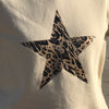 Limited Edition Ladies and Girls Leopard Star Organic Sweatshirt