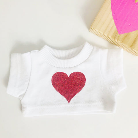 Love Heart Personalised Candy Teddy Bear