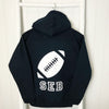 Boys' Rugby Personalised Activity Hoodie (3 colours available)