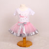 Ex Display Baby Silver Satin Edge Tutu
