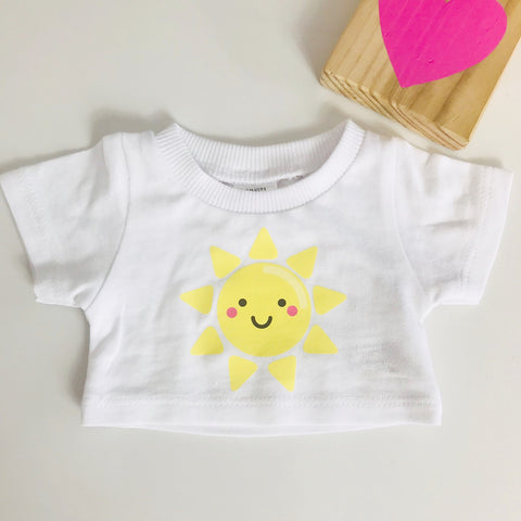 Smiley Sunshine Personalised Candy Teddy Bear