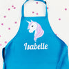 Unicorn Childrens Personalised Apron