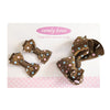 candy bows dotty spots hair bows hair accessories hair clips