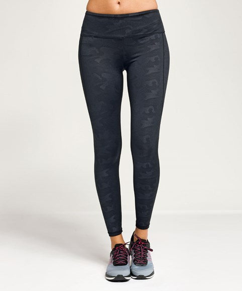 Ladies and Girls Performance Camo Leggings  - full-length
