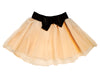Golden Cream Tween Twirl Party Skort