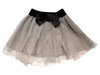 Grey Tween Twirl Party Skort