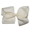 Boutique Hair Bows -Solid colours- Neutral Shades tan ivory beige