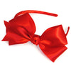 girls hair accessory satin headband candy bows