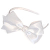 girls hair accessory satin headband candy bows