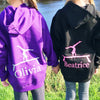 Girls' Gymnastics Personalised Hoodie (7 colours)