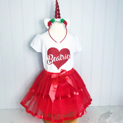 Valentines day best sale tutu outfits