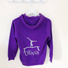 Girls' Gymnastics Personalised Hoodie (7 colours)