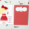 Princess Christmas Card and Bow Stocking Filler