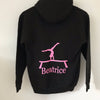 Girls' Gymnastics Personalised Hoodie (7 colours)