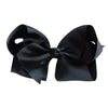 Boutique Hair Bow - Solid colours - Shades of Greys and Black