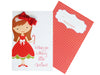 Princess Christmas Card and Bow Stocking Filler