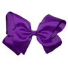 Boutique Hair Bows - Solid colours - Shades of Pinks and Purples