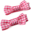 school hair accessories girls headband bobbles clips gingham candybows