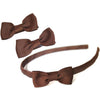 school hair accessories girls headband bobbles clips gingham candybows