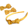 school hair accessories girls headband bobbles clips gingham candybows