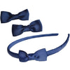 school hair accessories girls headband bobbles clips gingham candybows
