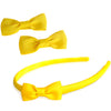 school hair accessories girls headband bobbles clips gingham candybows