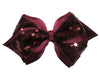 Girls Sequin Boutique Cheer Hair Bows & Bobbles (7 colours)