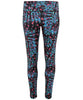 Ladies and Girls Performance Marine Print Leggings