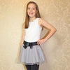 Ex Display Grey Tween Twirl Party Skort
