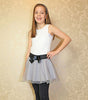 Golden Cream Tween Twirl Party Skort