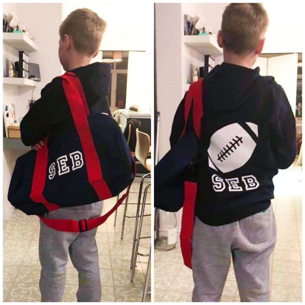 Boys' Personalised Hoodie & Activity Bag