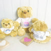 Glittery Star Personalised Candy Teddy Bear