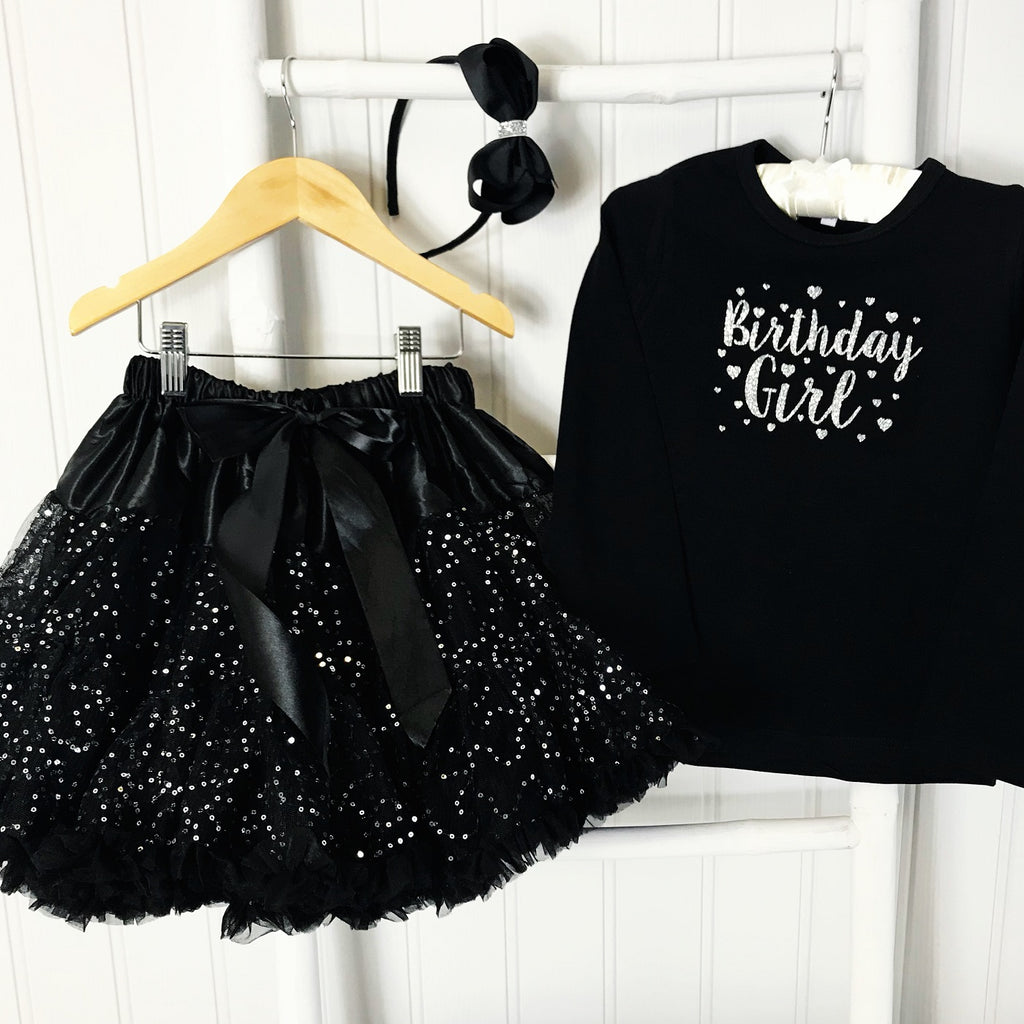 Baby girl black 2024 top
