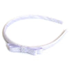 lilac headband teeny tiny gingham dots spots hairbows hair accessories school hair bows hair clip headband candy bows